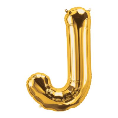 34" Gold Letter Balloons