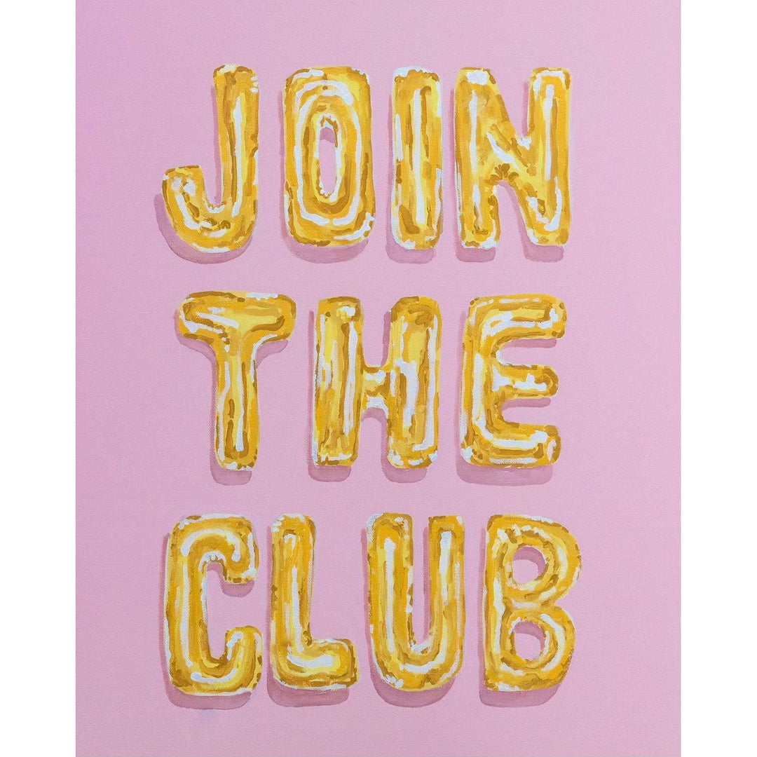 join the club logan babin print
