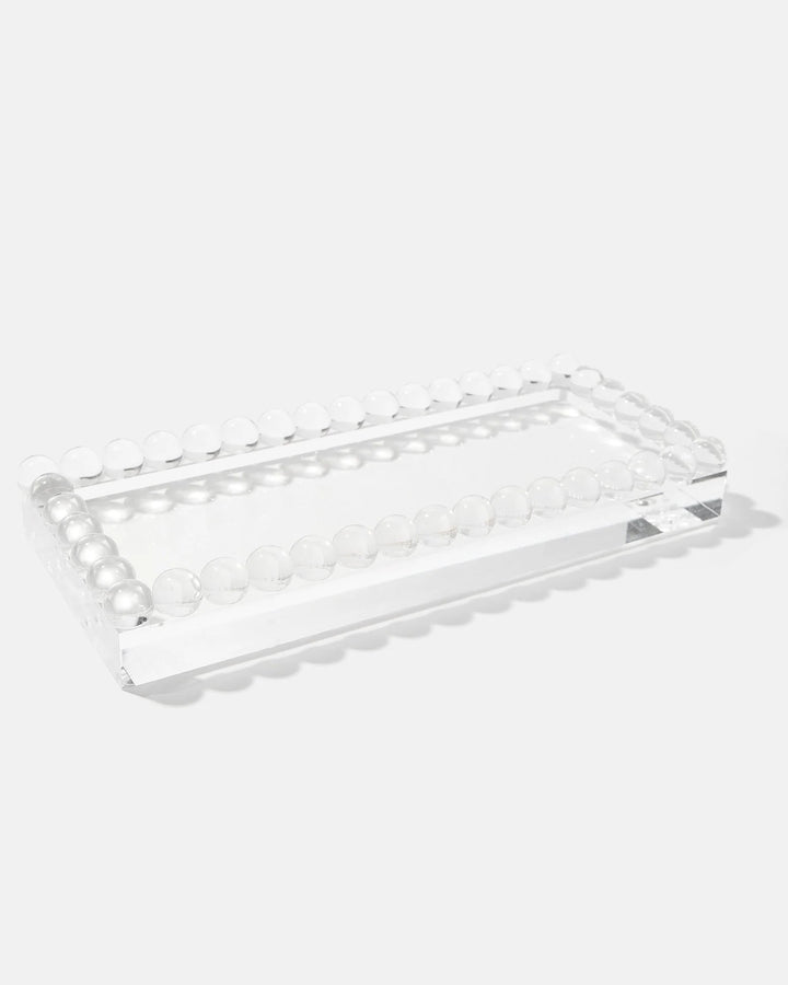 Bubble Lucite Tray