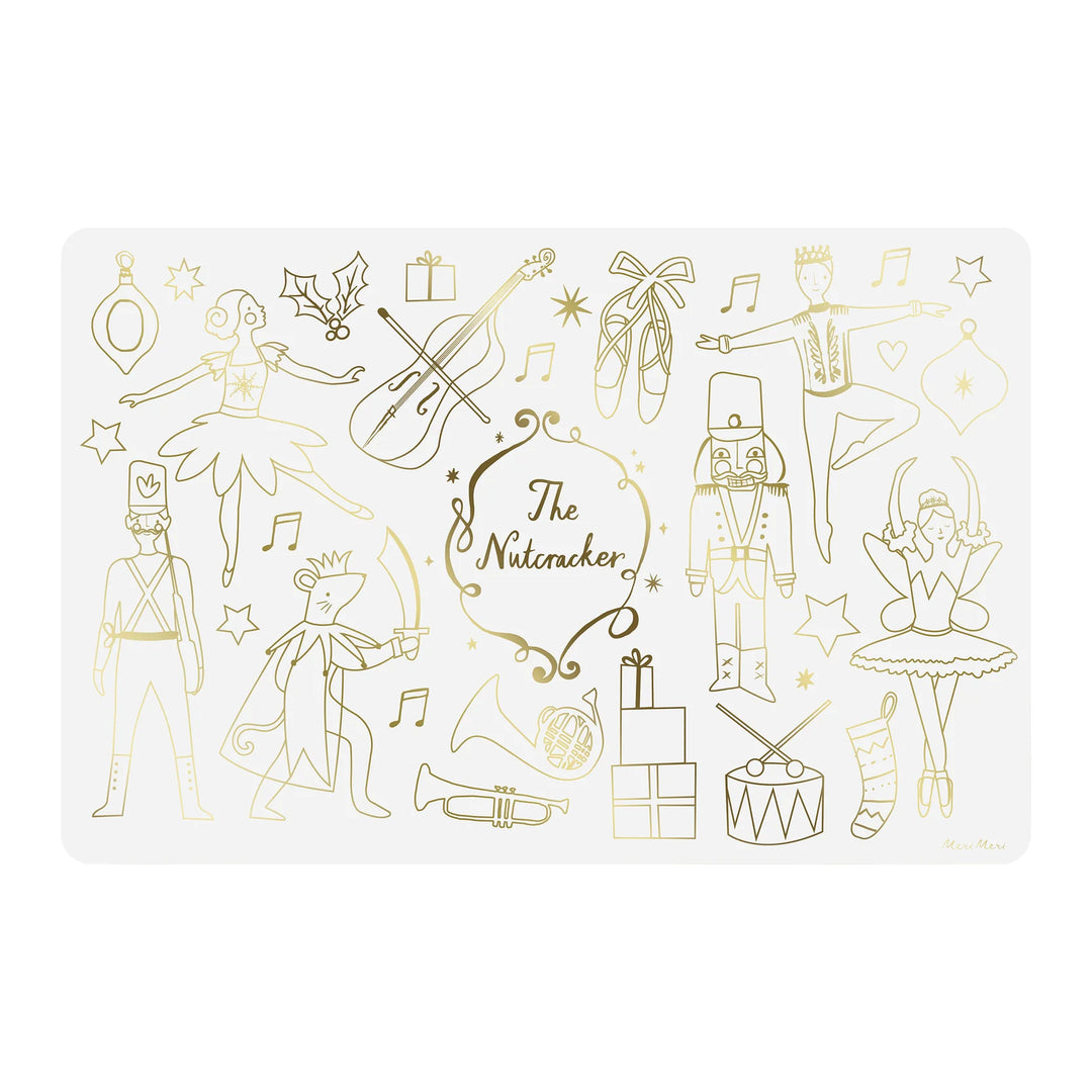 Nutcracker Colouring Placemats