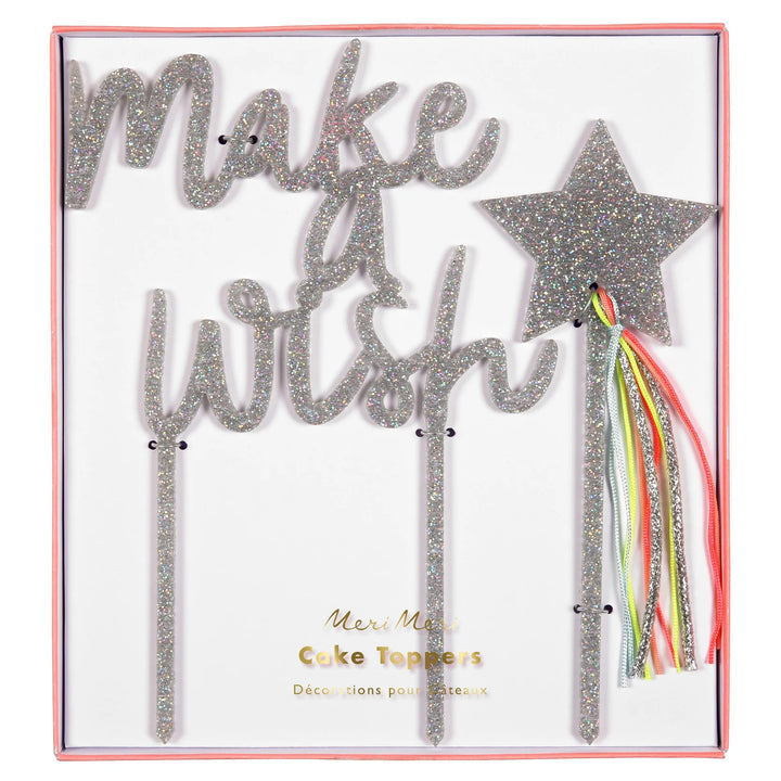 Make A Wish Acrylic Topper