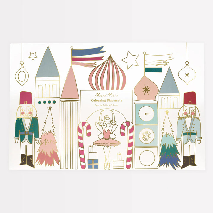 Nutcracker Colouring Placemats