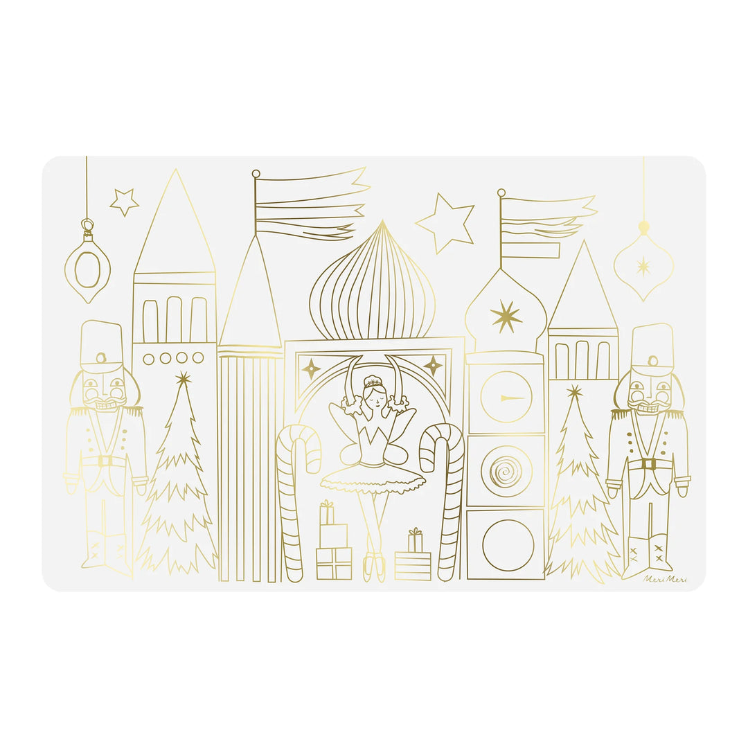 Nutcracker Colouring Placemats