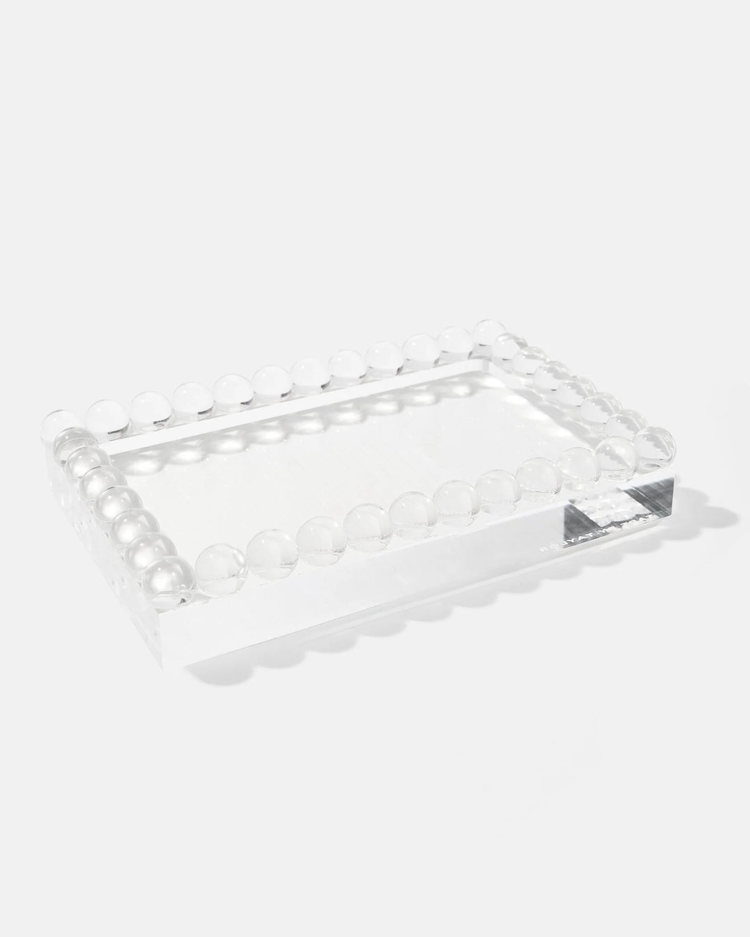 Bubble Lucite Tray