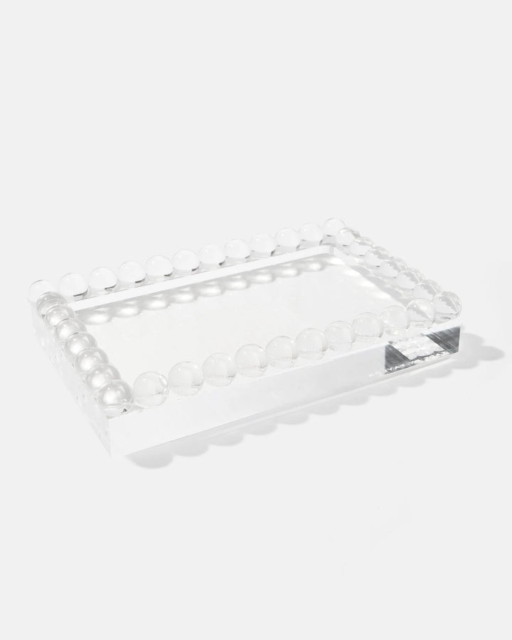 Bubble Lucite Tray