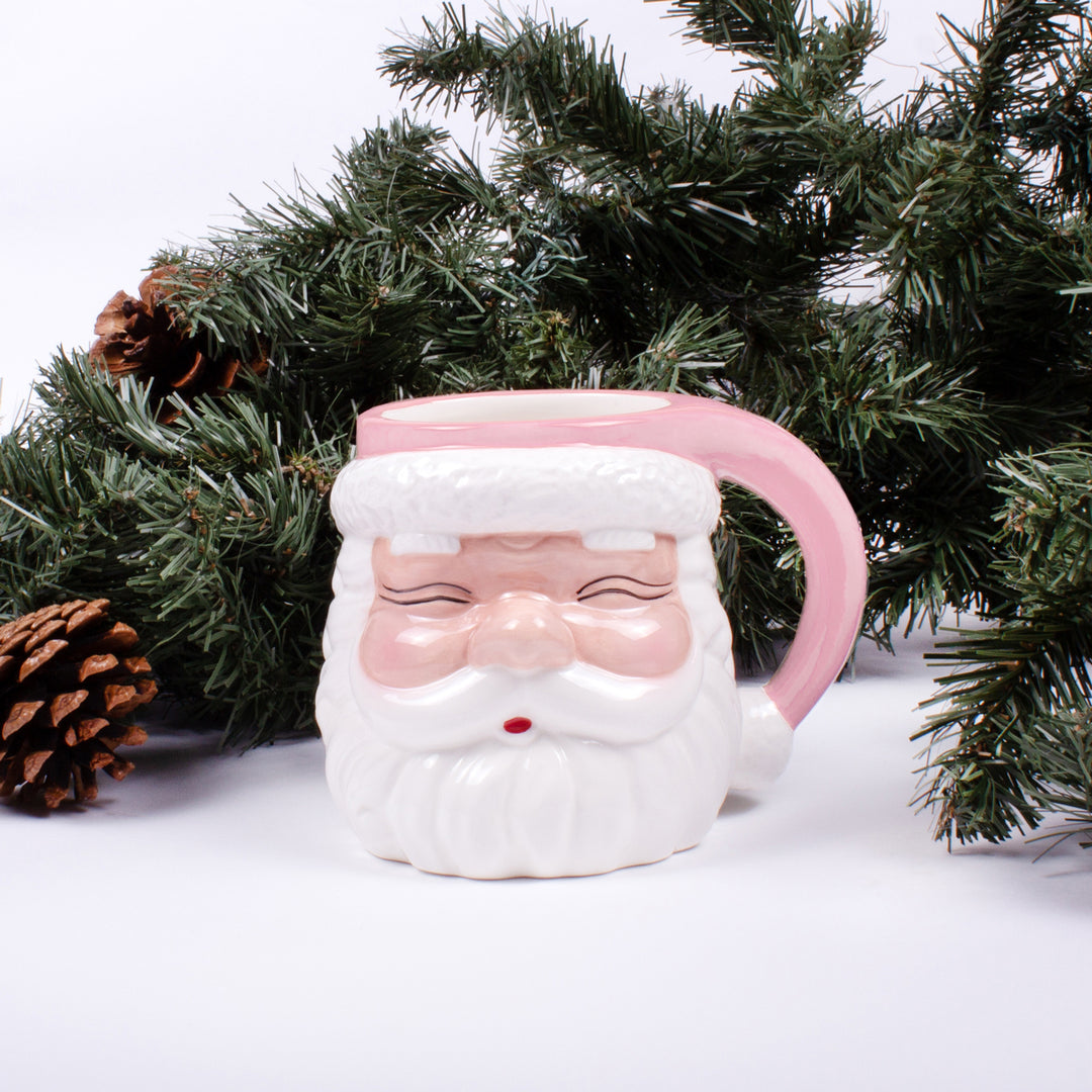 Pink Santa Coffee Mug