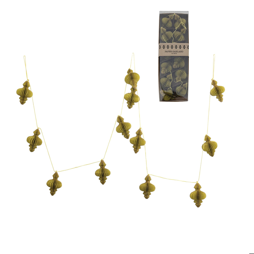 Paper Honeycomb Garland
