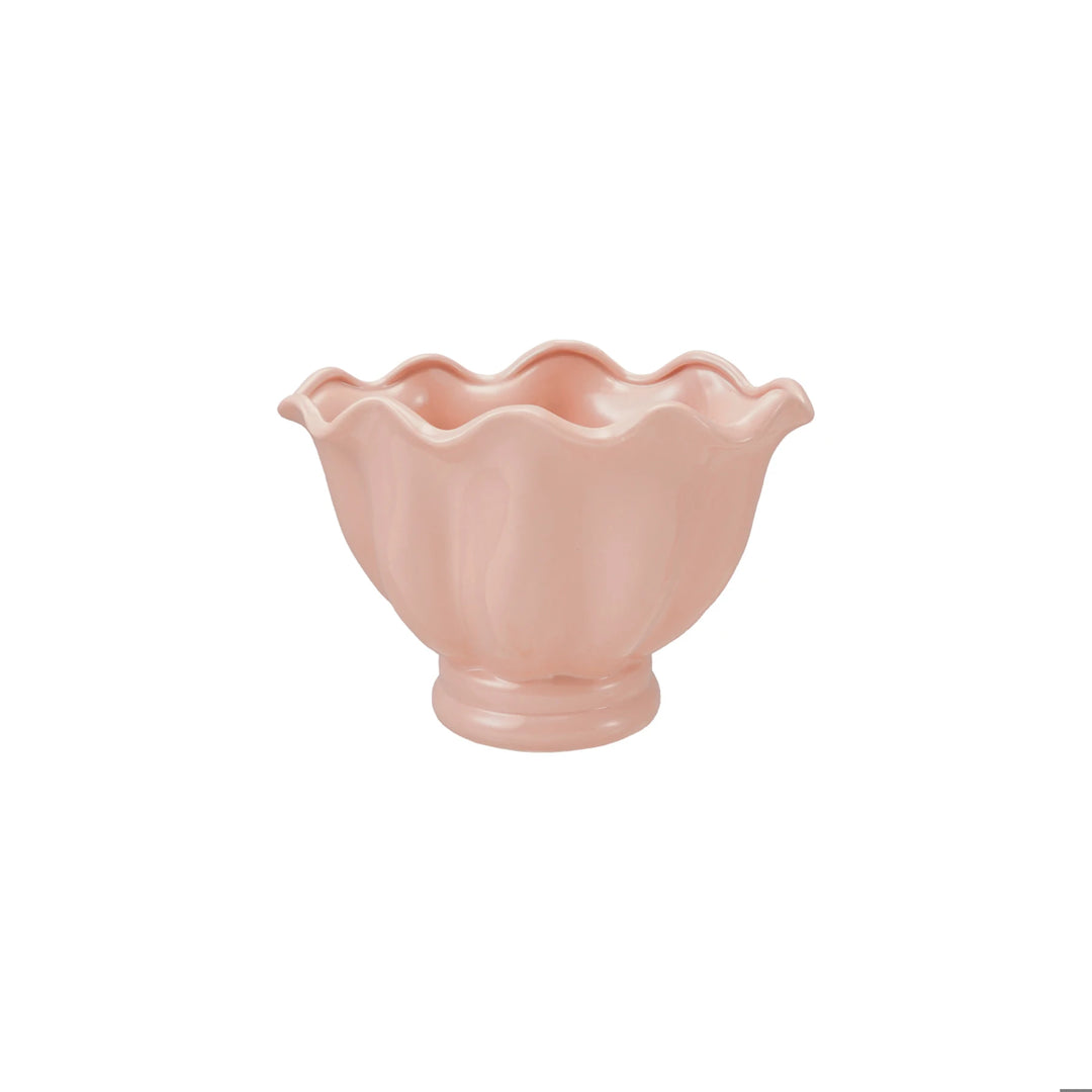 Ruffled Footed Container