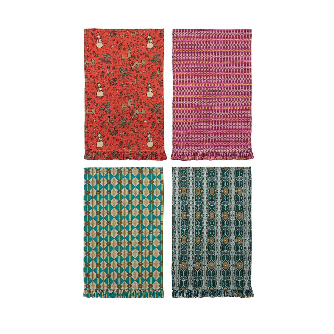 Ruffled Tea Towels