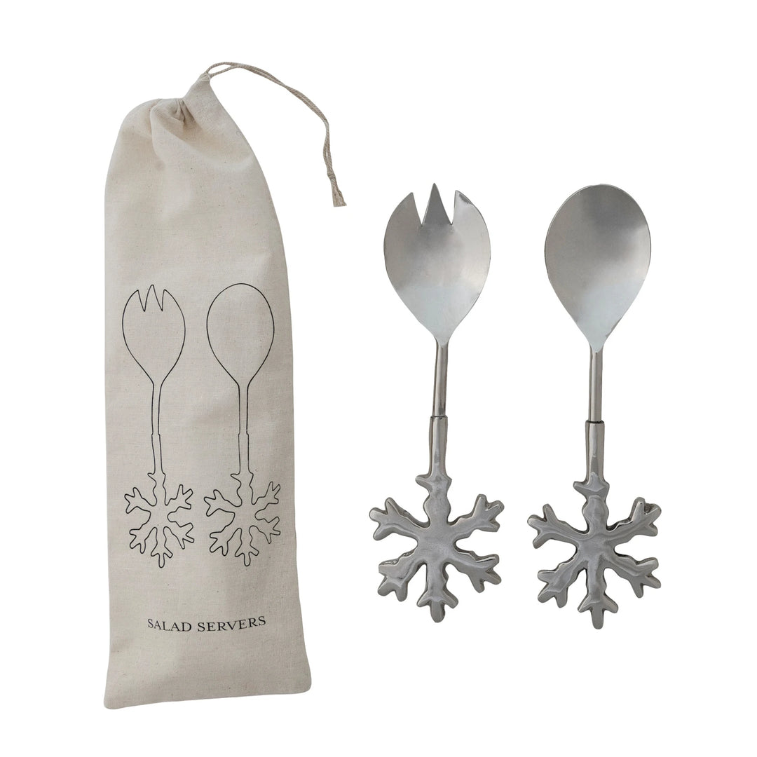 Snowflake Salad Server