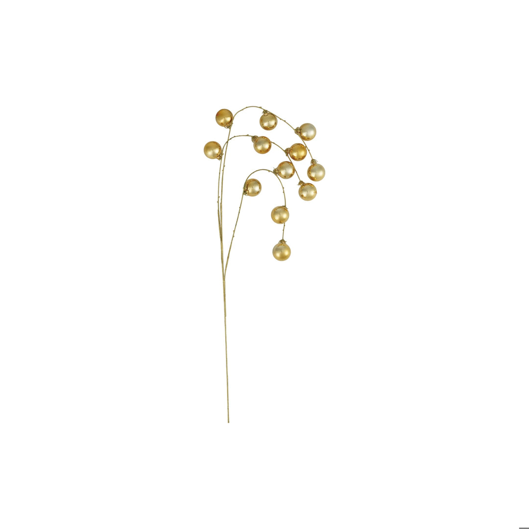 Gold Plastic Ball Spray