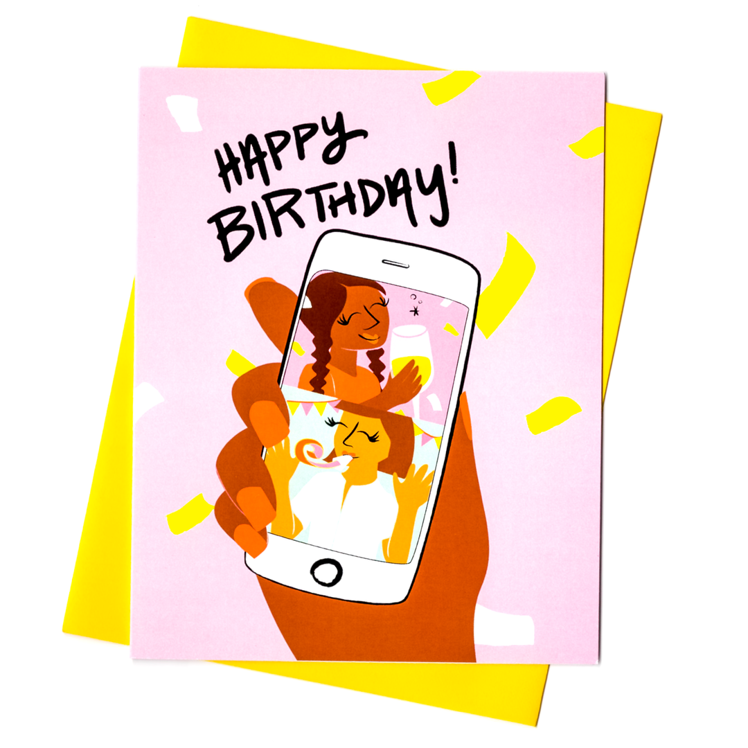 Facetime Birthday Card