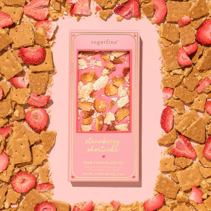 Strawberry Shortcake Pink Chocolate Bar