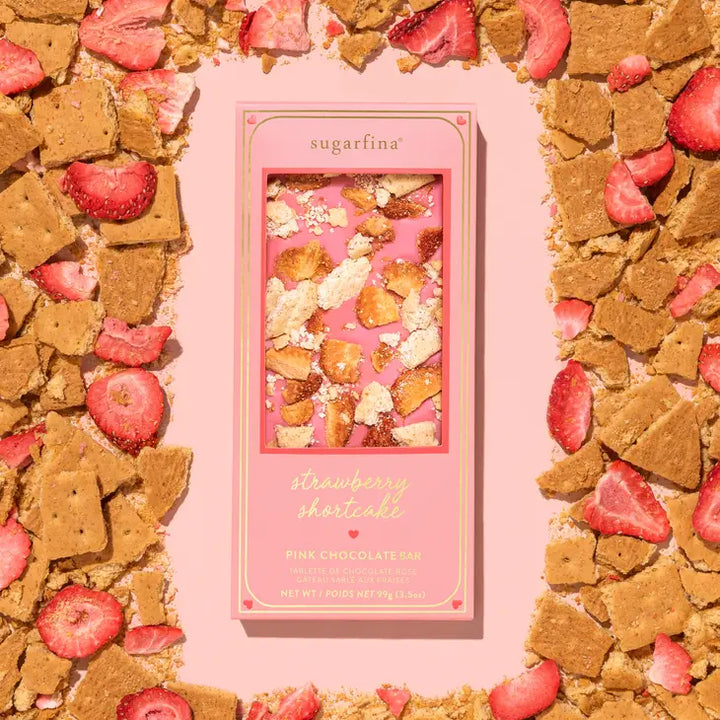 Strawberry Shortcake Pink Chocolate Bar