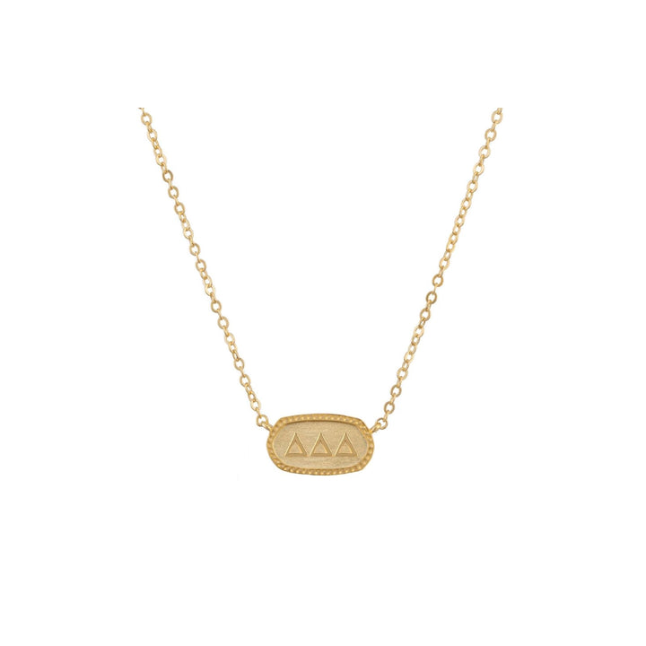 Good As Gold Greek Necklace