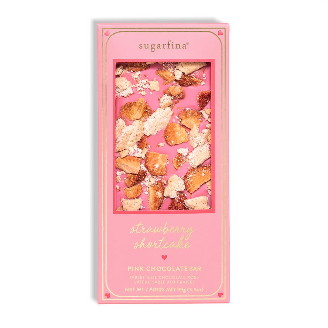 Strawberry Shortcake Pink Chocolate Bar