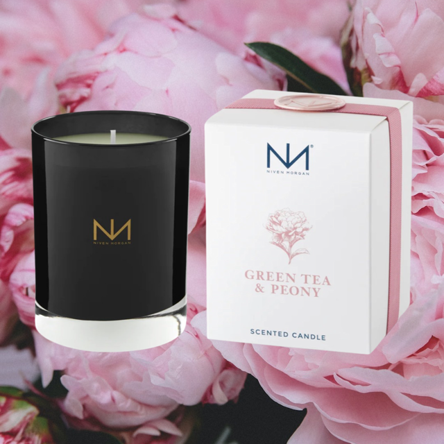 Green Tea & Peony Candle