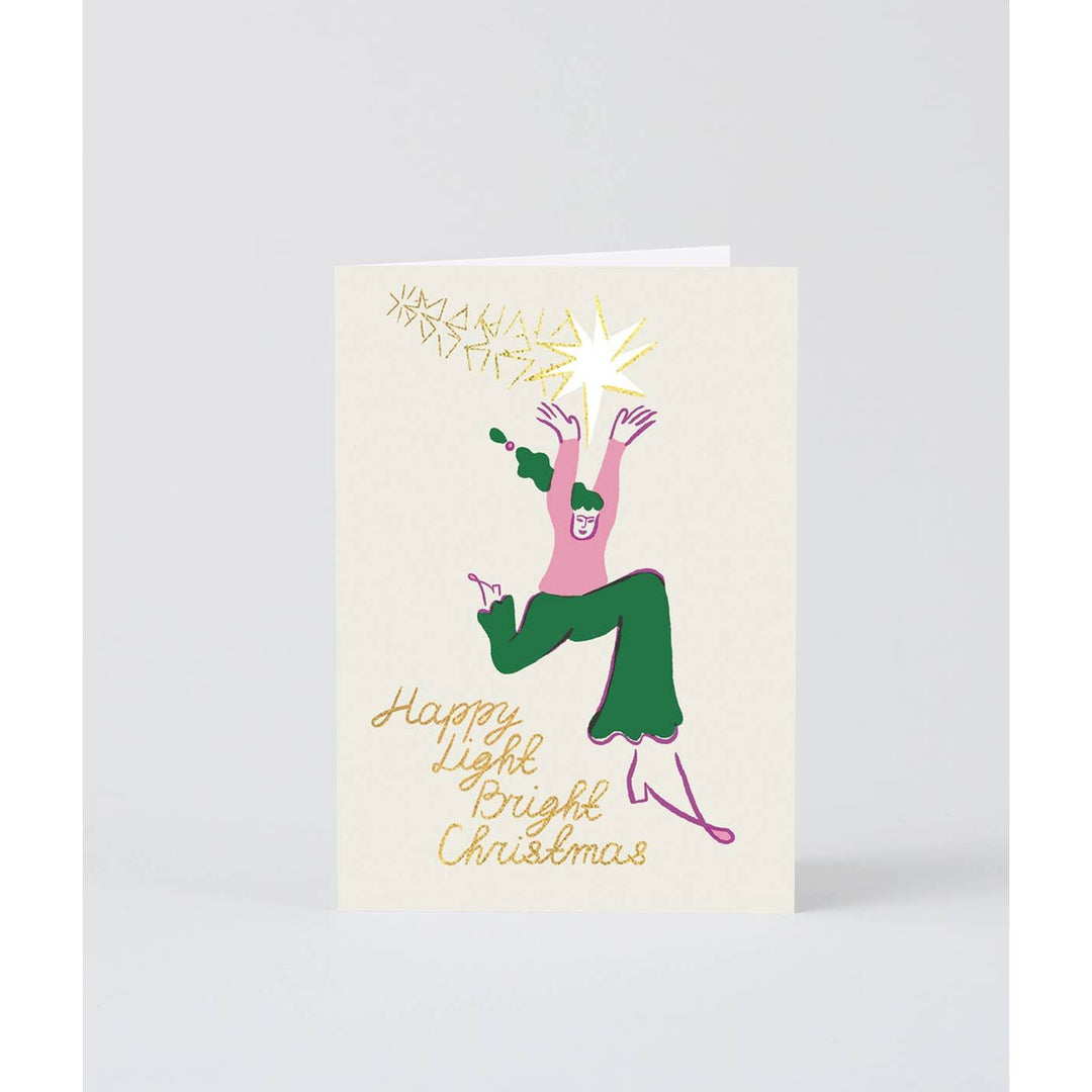 Happy Light Bright Christmas Card