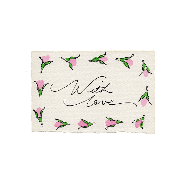 Rosebuds Valentine Card