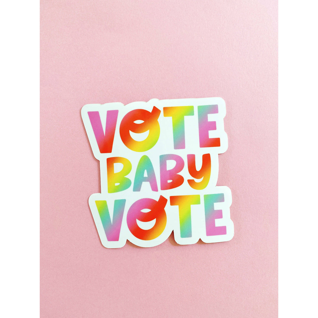Vote Rainbow Sticker