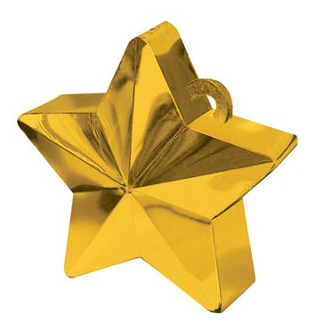 Star Gold Balloon Weight