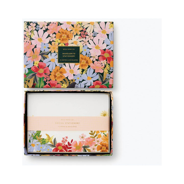 Marguerite Social Stationery Set