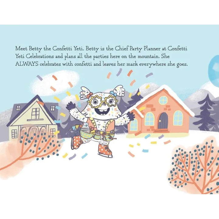 Betty The Confetti Yeti Book