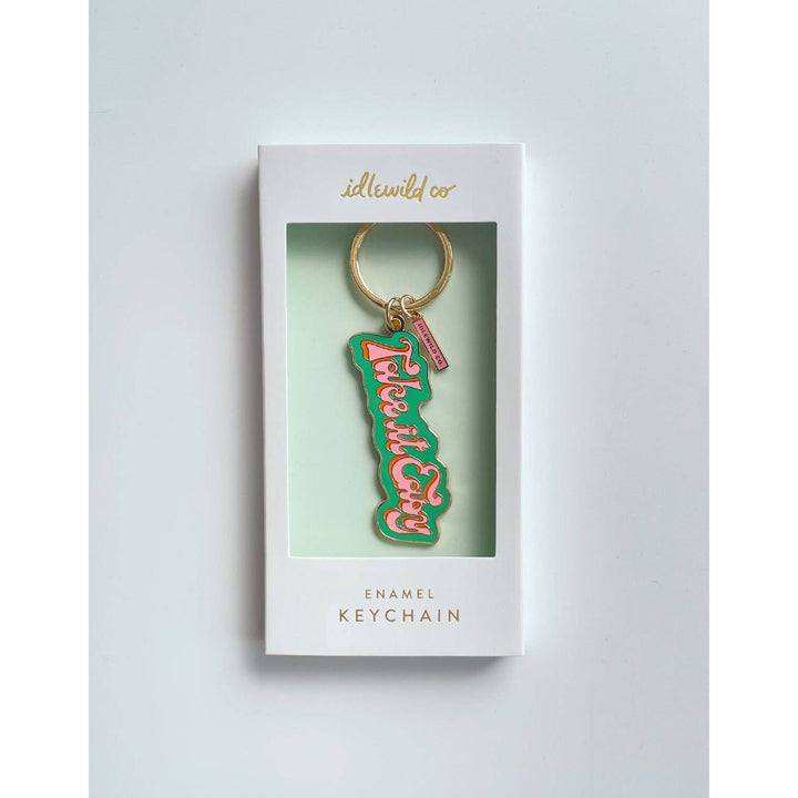 Take It Easy Keychain