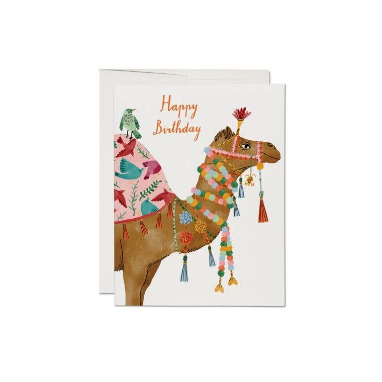 Birthday Camel Card