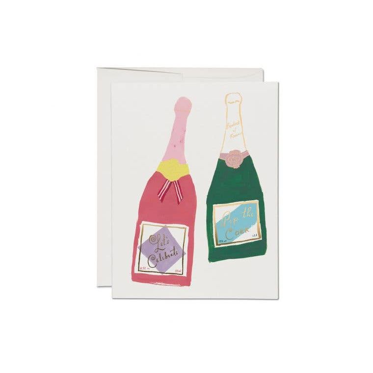 Champagne Greeting Card