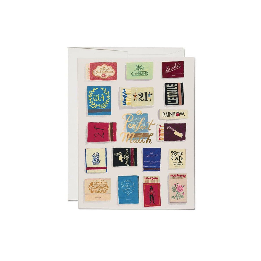 perfect match greeting card