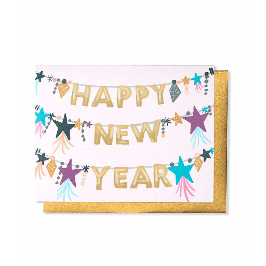 Happy New Year Banner Single