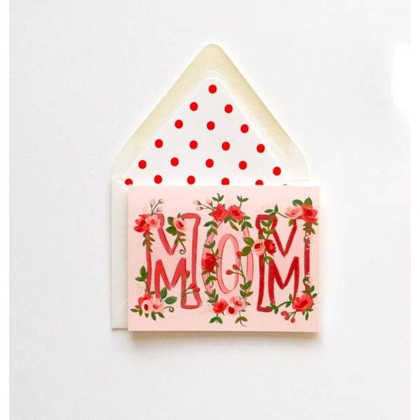 Mom Floral Card