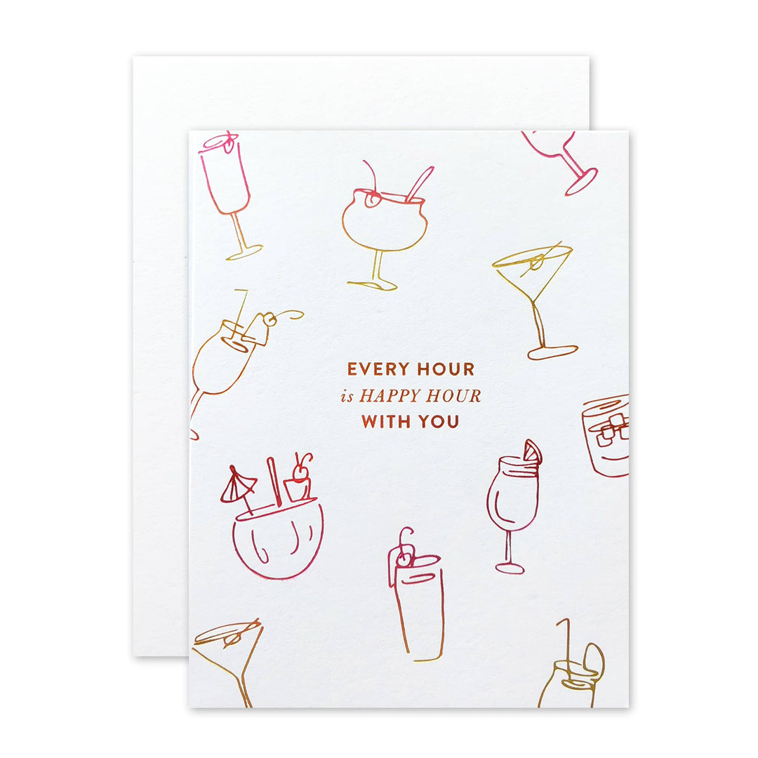 happy hour greeting card