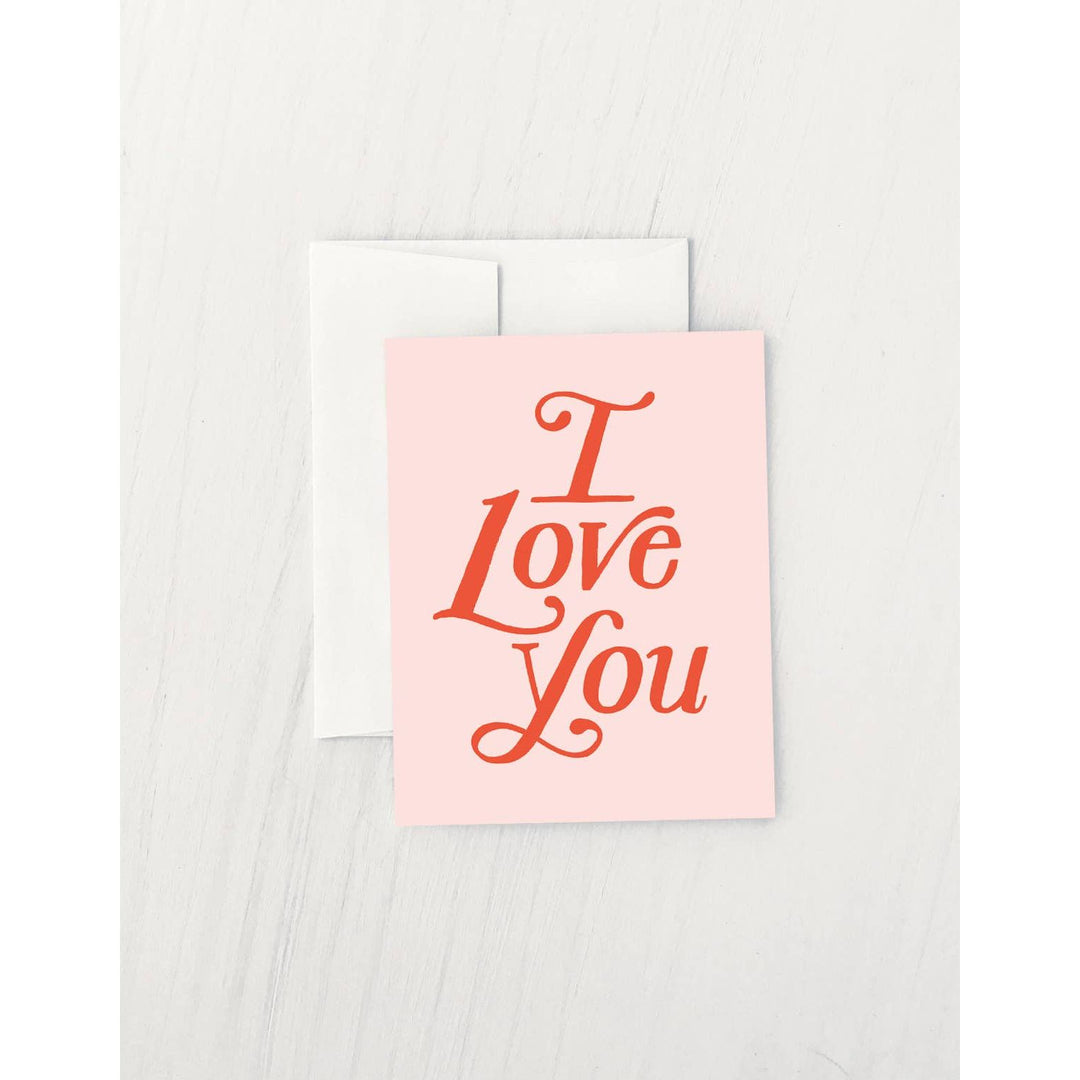 I Love You Card