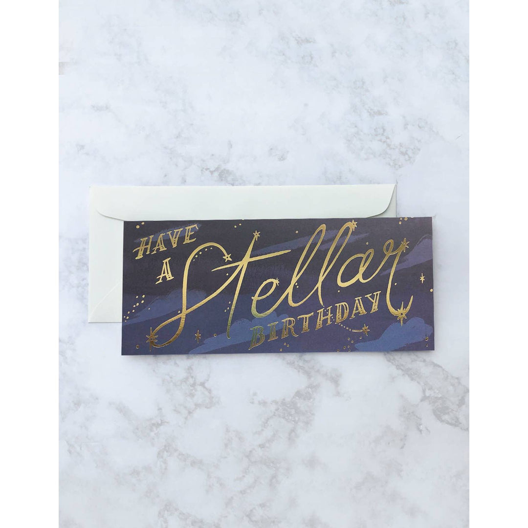 Stellar Birthday Card