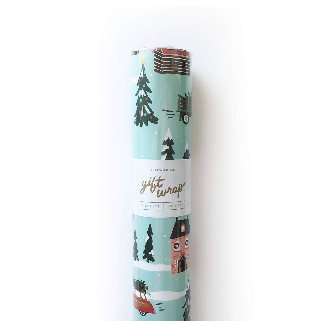 Tree Toters Gift Wrap - Roll of 3
