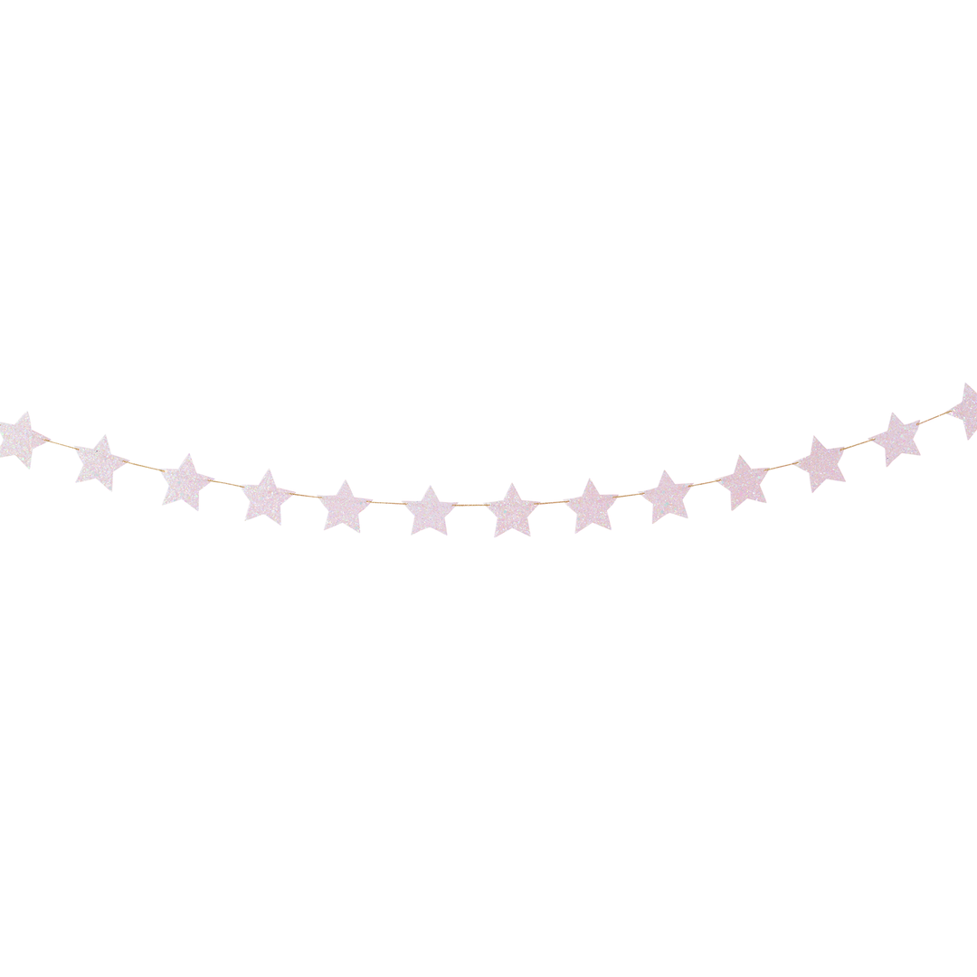 Pink Star Banner