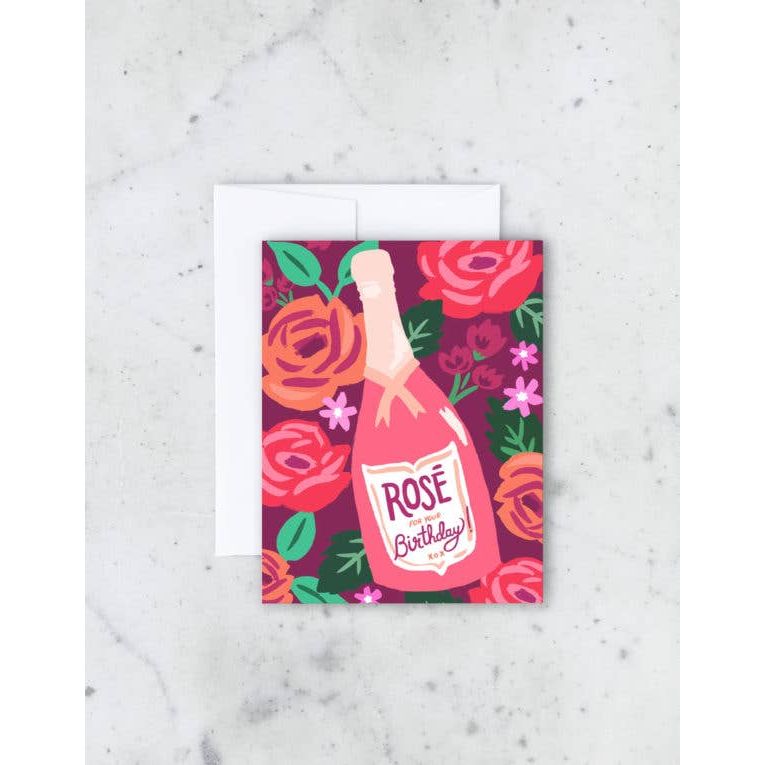 Birthday Rose Card