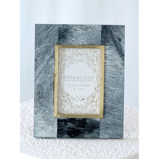 Grey Marbleized Picture Frame
