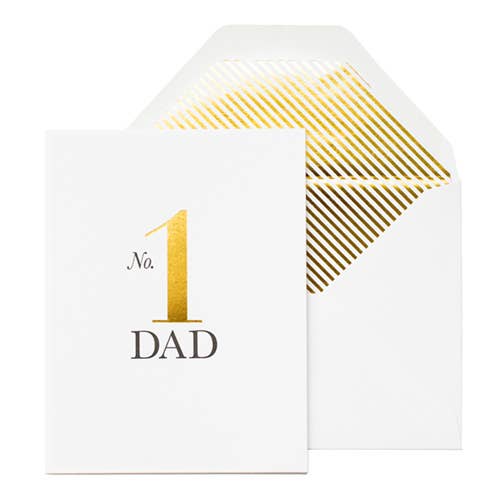 No. 1 Dad Card