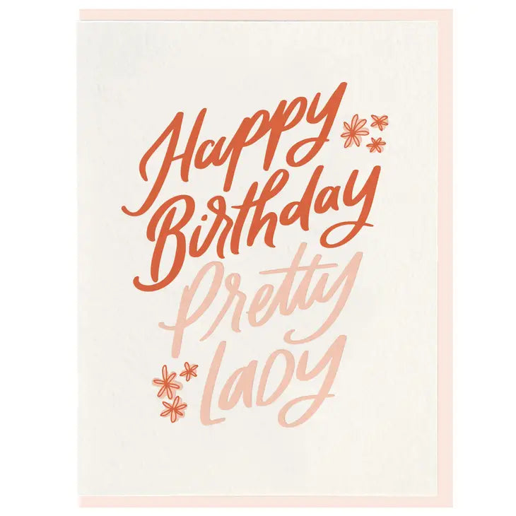 Pretty Lady Card
