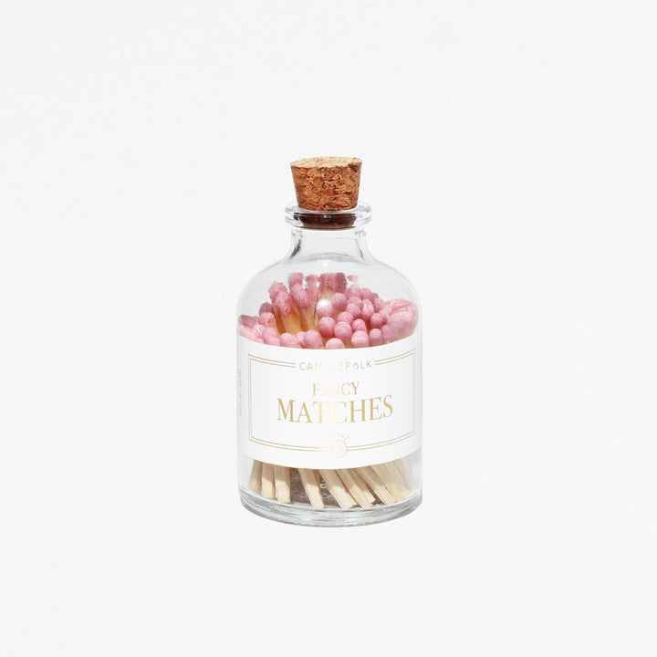 Light Pink Apothecary Matches
