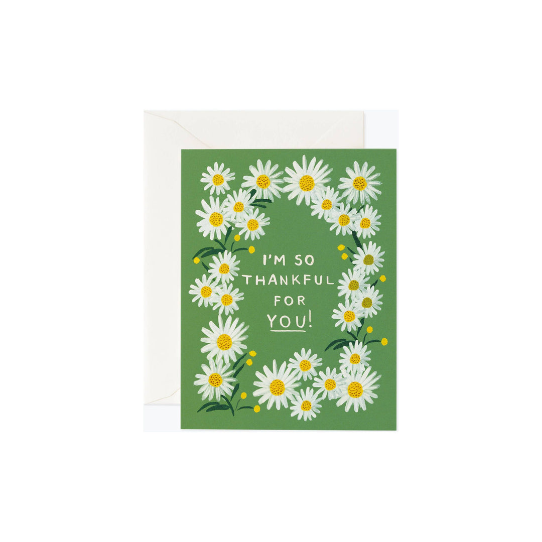 Daisies Thankful for You Card
