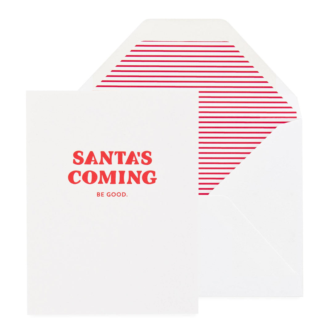 Santa's Coming Boxed Cards