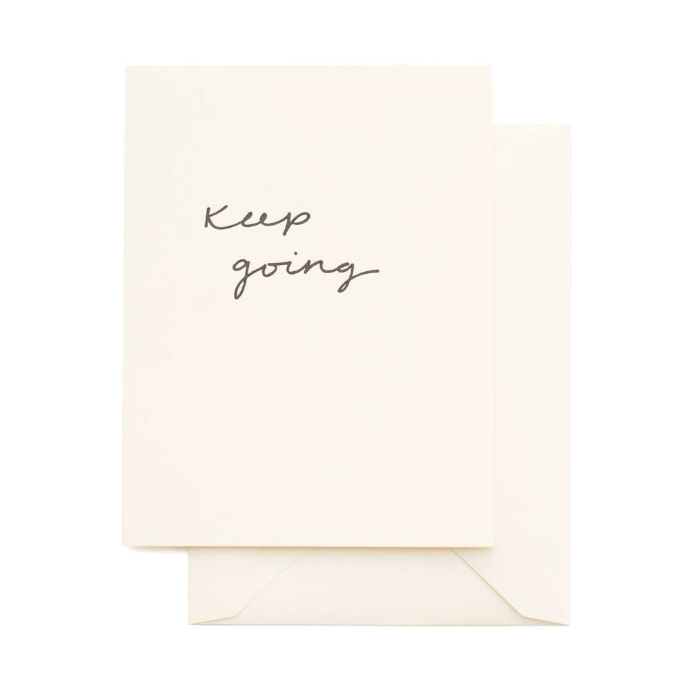 Keep Going Card