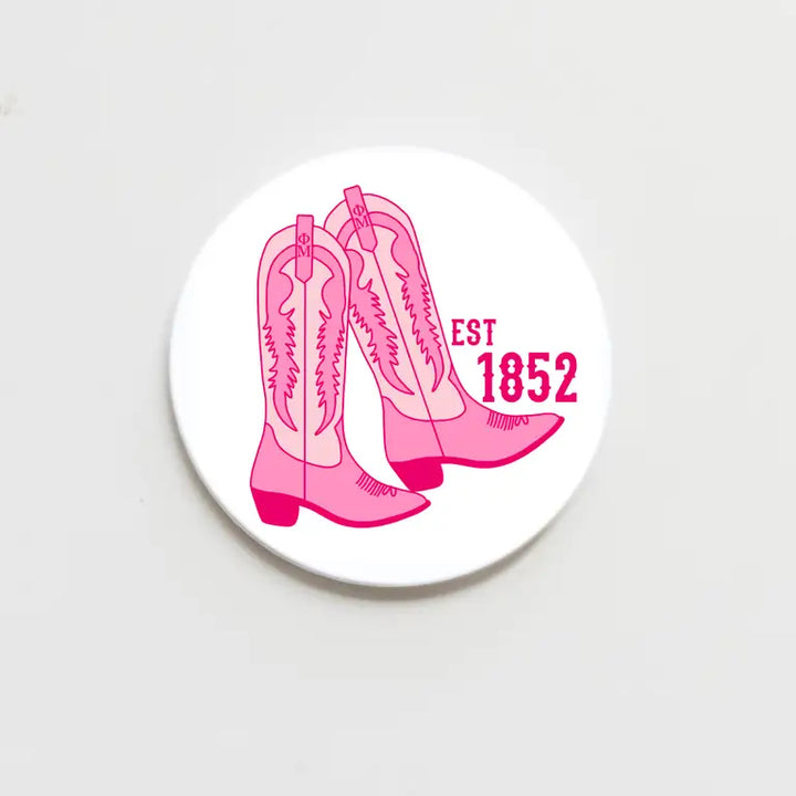 Greek Boots Button