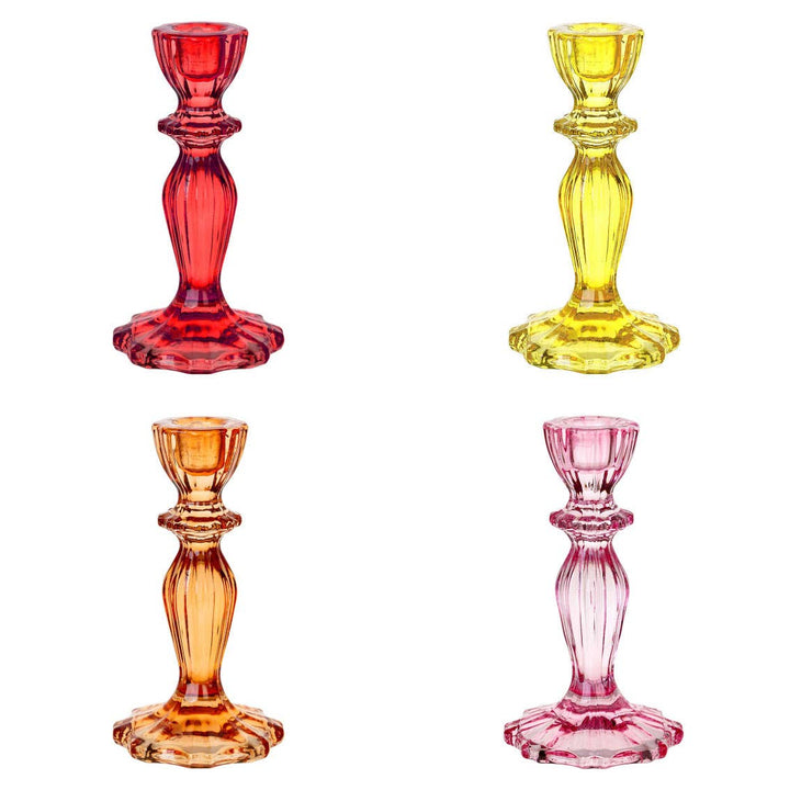 glass candlestick