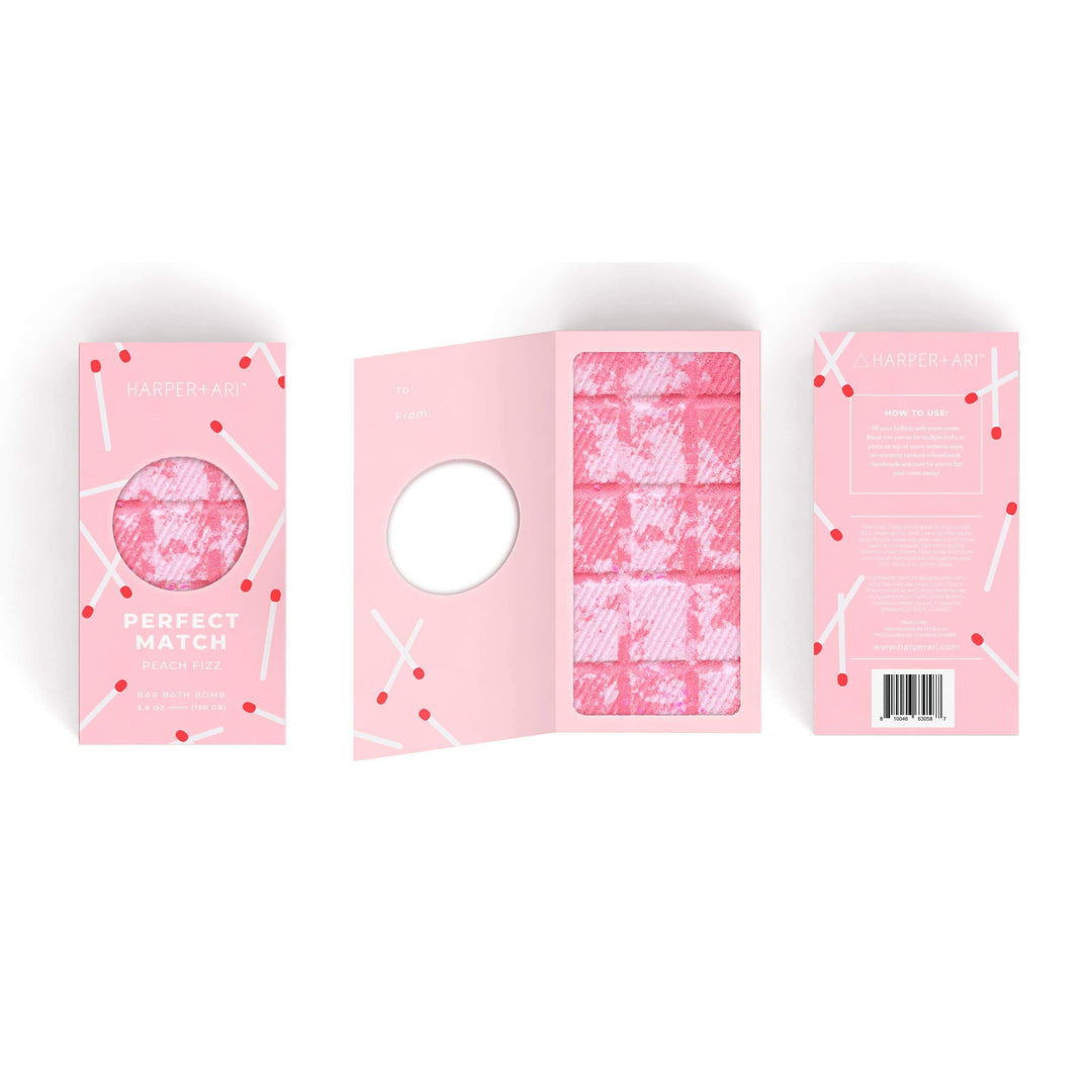 Perfect Match Peach Fizz Bath Bar