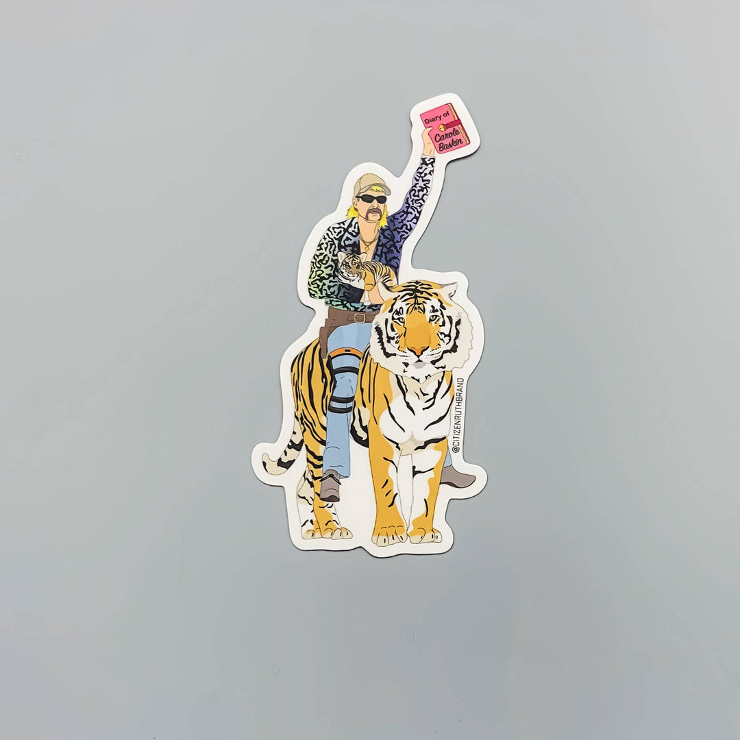 Tiger King sticker